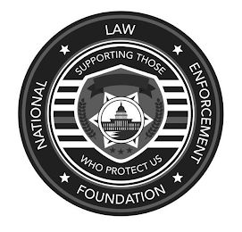 NATIONAL LAW ENFORCEMENT FOUNDATION SUPPORTING THOSE WHO PROTECT US logo