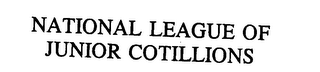 NATIONAL LEAGUE OF JUNIOR COTILLIONS logo