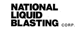 NATIONAL LIQUID BLASTING CORP.