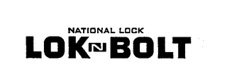 NATIONAL LOCK LOK N BOLT logo