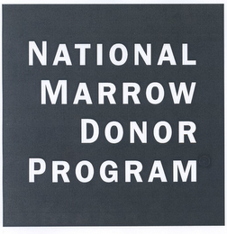 NATIONAL MARROW DONOR PROGRAM logo