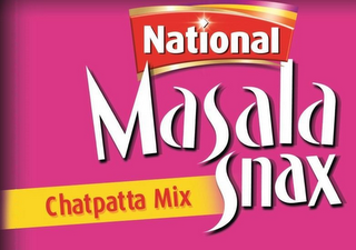 NATIONAL MASALA SNAX CHATPATTA MIX logo