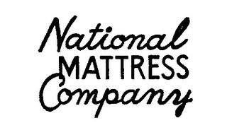 NATIONAL MATTRESS COMPANY logo