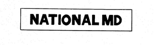 NATIONAL MD logo