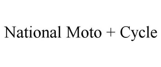 NATIONAL MOTO + CYCLE logo