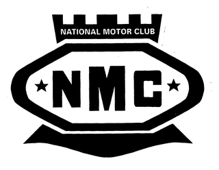 NATIONAL MOTOR CLUB N M C logo
