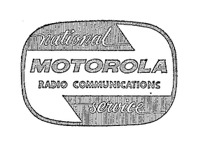 NATIONAL MOTOROLA RADIO COMMUNICATIONS SERVICE logo