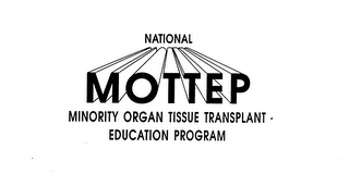 NATIONAL MOTTEP MINORITY ORGAN TISSUE TRANSPLANT EDUCATION PROGRAM logo