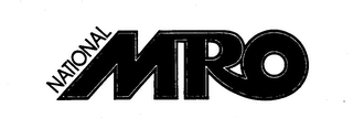 NATIONAL MRO logo