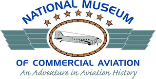 NATIONAL MUSEUM OF COMMERCIAL AVIATION AN ADVENTURE IN AVIATION HISTORY logo