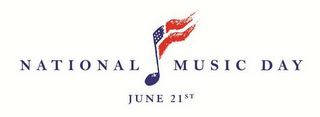 NATIONAL MUSIC DAY JUNE 21ST logo