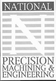 NATIONAL N PRECISION MACHINING & ENGINEERING logo