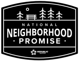 NATIONAL NEIGHBORHOOD PROMISE RRRRR REPUBLIC SERVICES logo