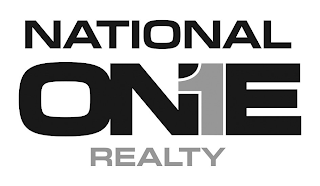 NATIONAL ON1E REALTY logo