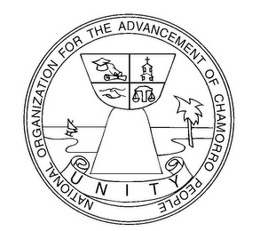NATIONAL ORGANIZATION FOR THE ADVANCEMENT OF CHAMORRO PEOPLE UNITY logo
