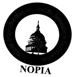 NATIONAL ORGANIZATION OF PACIFIC ISLANDERS IN AMERICA NOPIA logo