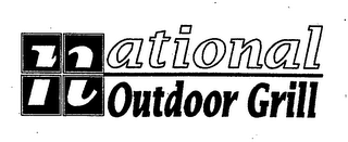 NATIONAL OUTDOOR GRILL logo