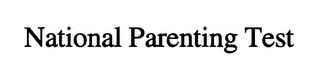 NATIONAL PARENTING TEST logo