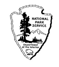 NATIONAL PARK SERVICE DEPARTMENT OF THE INTERIOR logo