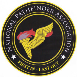 NATIONAL PATHFINDER ASSOCIATION FIRST IN-LAST OUT logo