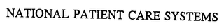 NATIONAL PATIENT CARE SYSTEMS logo