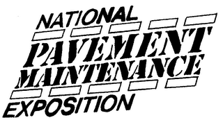 NATIONAL PAVEMENT MAINTENANCE EXPOSITION logo