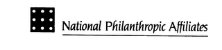NATIONAL PHILANTHROPIC AFFILIATES logo