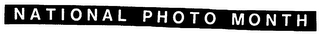 NATIONAL PHOTO MONTH logo