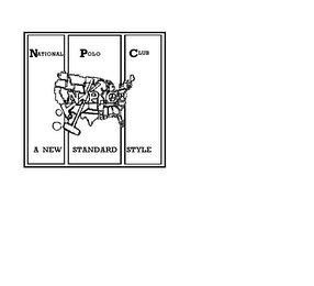 NATIONAL POLO CLUB  N P C  A  NEW STANDARD STYLE logo
