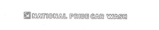 NATIONAL PRIDE CAR WASH logo