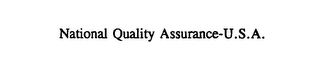 NATIONAL QUALITY ASSURANCE-U.S.A. logo