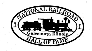 NATIONAL RAILROAD HALL OF FAME GALESBURG, ILLINOIS logo
