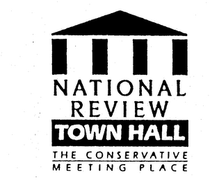 NATIONAL REVIEW TOWN HALL THE CONSERVATIVE MEETING PLACE logo