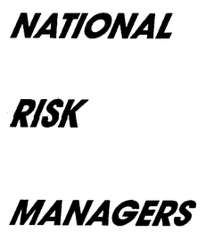 NATIONAL RISK MANAGERS logo