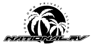 NATIONAL RV YOUR OWN PRIVATE ISLAND logo