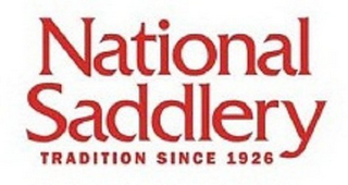 NATIONAL SADDLERY TRADITION SINCE 1926 logo