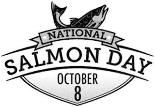NATIONAL SALMON DAY OCTOBER 8 logo