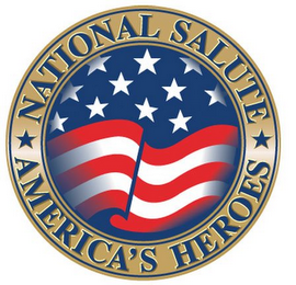 NATIONAL SALUTE AMERICA'S HEROES logo