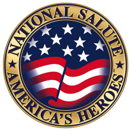 NATIONAL SALUTE AMERICA'S HEROES logo