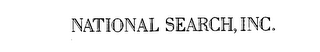 NATIONAL SEARCH, INC. logo