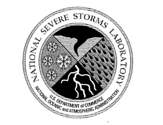 NATIONAL SEVERE STORMS LABORATORY U.S. DEPARTMENT OF COMMERCE NATIONAL OCEANIC AND ATMOSPHERIC ADMINISTRATION logo