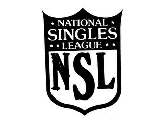 NATIONAL SINGLES LEAGUE NSL logo