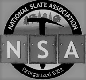 NATIONAL SLATE ASSOCIATION REORGANIZED 2002 logo