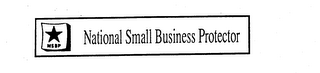 NATIONAL SMALL BUSINESS PROTECTOR NSBP logo