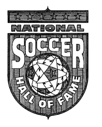 NATIONAL SOCCER HALL OF FAME logo