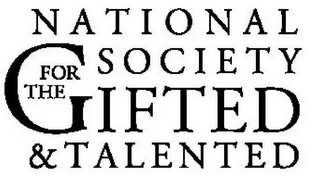 NATIONAL SOCIETY FOR THE GIFTED & TALENTED logo