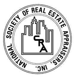 NATIONAL SOCIETY OF REAL ESTATE APPRAISERS, INC. CRA logo