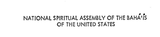 NATIONAL SPIRITUAL ASSEMBLY OF THE BAHA' IS OF THE UNITED STATES logo