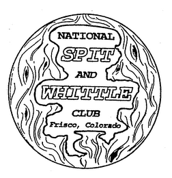 NATIONAL SPIT AND WHITTLE CLUB FRISCO, COLORADO logo