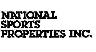 NATIONAL SPORTS PROPERTIES INC. logo